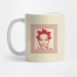 bjork // vintage retro Mug